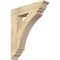 Ekena Millwork Thorton Traditional Rough Sawn Bracket, Douglas Fir, 4"W x 20"D x 24"H BKT04X20X24THR01RDF - alternate 1
